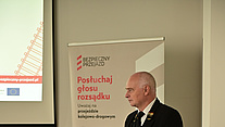 Włodzimierz Kiełczyński dyrektor Biura Bezpieczeństwa PLK SA  fot. Nataliia Zaborowska