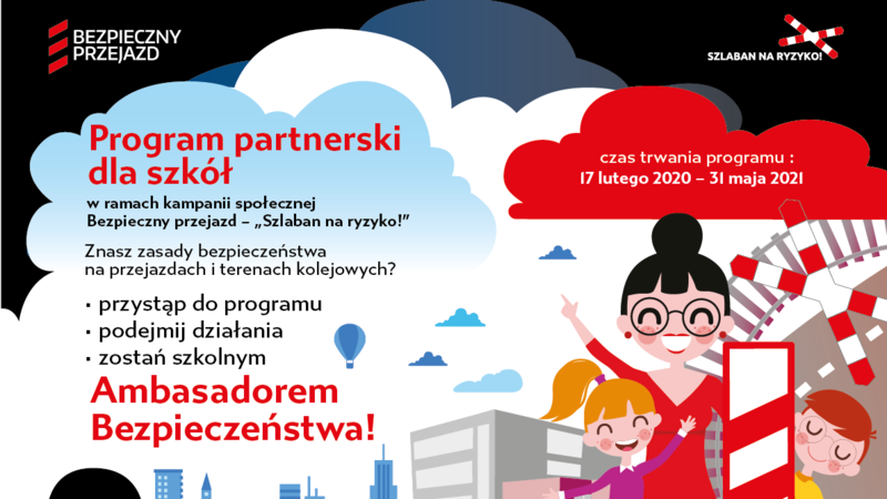 Plakat promocyjny Programu partnerskiego z założeniami programu partnerskiego.