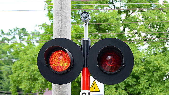 Sygnalizacja świetlna na przejeździe