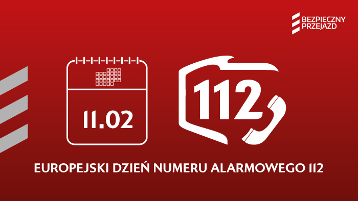 Ikona kalendarza i granic polski z nr 112 w środku