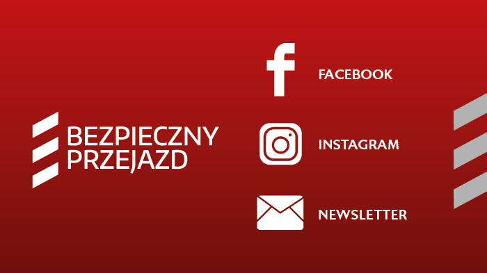 Logotyp kampanii, portalu Facebook i Instagram oraz ikona koperty z napisem nesletter